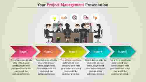 project management ppt template-Your Project Management Presentation